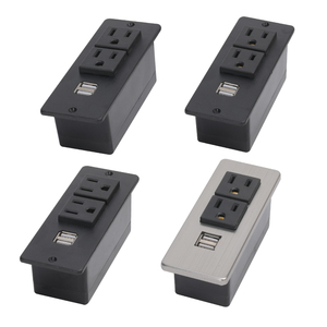 台式电源插座，嵌入式USB电源插座 - Product Image 2
