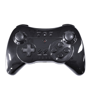 ニンテンドーWiiU用ワイヤレス3 ProコントローラーゲームパッドNEDwu pro <span class=keywords><strong>Wii</strong></span> u1183in1用グレージョイスティックはPCAndroidで動作します
