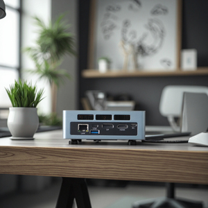 มินิพีซี Intel 10/11มินิพีซีเกม Intel Core NUC-I5-1135G7 8G DDR4 RAM 128/256GB SSD เฟรมสีขาวแกนสำหรับอุตสาหกรรมใหม่ - Product Image 1