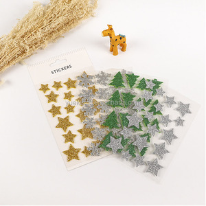 Mềm Long Lanh Bảng Chữ Cái <span class=keywords><strong>EVA</strong></span> Bọt Sticker Giáo Dục Thư Miếng Bọt Biển Sticker - Product Image 1