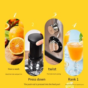 Çok fonksiyonlu 1.5L ev elektrikli santrifüj sıkacağı mikser meyve suyu çıkarma için, pişirme kalıntı ayırma - Product Image 6