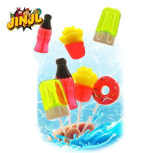 Çin şeker üreticisi toptan, yaz serisi Donut lolipop, <50% meyve suyu içerir, lal çocuk aperatifler - Product Image 3