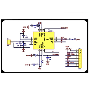 AS3935 MCU3935 Blitzsensor-Blitz hub erkennung Sturm abstand AS3935 - Product Image 6