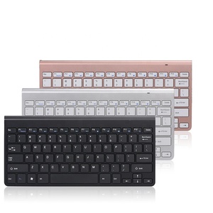Miniteclado y ratón inalámbrico recargable con receptor USB, resistente al agua, 2,4 GHz, para portátil, Notebook, PC y ordenador - Product Image 6