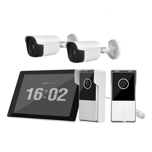 Videocitofono videocamera citofono 2023 nuovo arrivo citofono Tuya APP 10.1 LCD soppressione del rumore e cancellazione dell'eco - Product Image 1