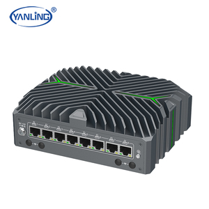 New Trend Nano Server Pfsense Firewall Router 8LAN <strong>Network</strong> Fanless Edge <strong>Computing</strong> for Camera Monitor Linux Operating Stock - Product Image 6