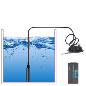 Sensore di livello dell'acqua sommergibile in fabbrica serbatoio misuratore di livello del carburante sensore di livello del liquido trasmettitore 4-20ma Rs485 trasduttore - Product Image 1
