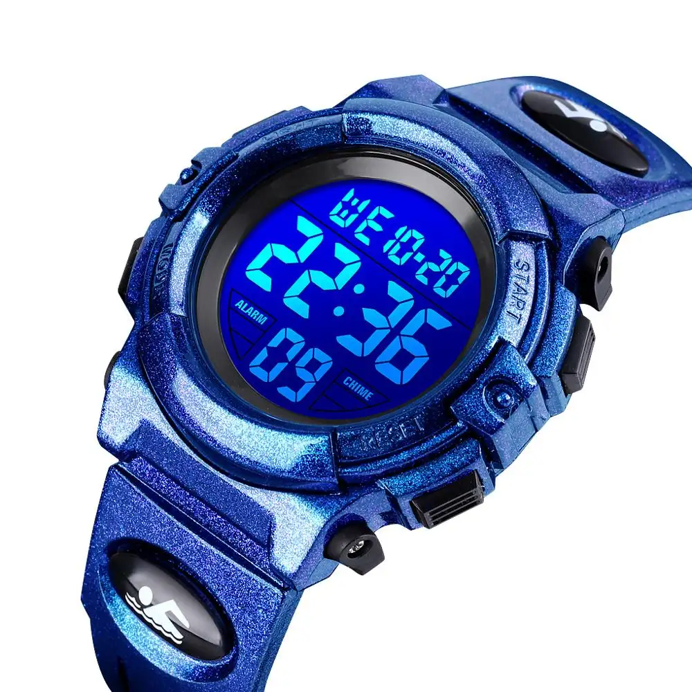 SKMEI original grossiste 1266 chine usine montre enfants sport numérique montres imperméables