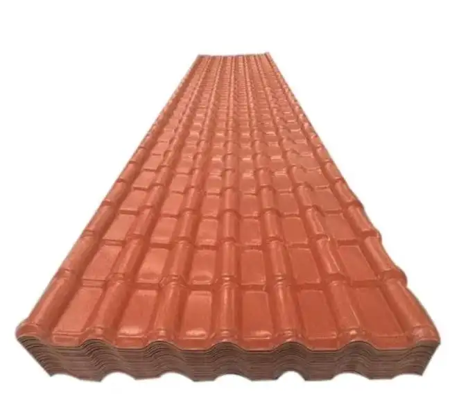Lámina de plástico impermeable para techo, lámina de pvc con aislamiento térmico corrugado, asa de resina sintética, precio Favorable