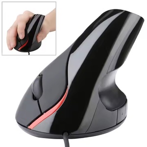 Vendita di fabbrica 5D USB cablato verticale Mouse 1600DPI 5 pulsanti comodo Mouse ottico ergonomico per Business Gaming Design - Product Image 1