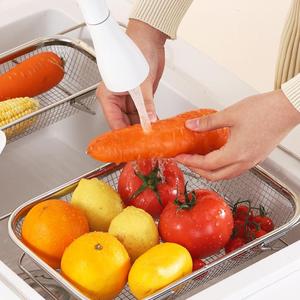 Thép không gỉ drainer giỏ bồn rửa nhà bếp mở rộng <span class=keywords><strong>WASHLET</strong></span> drainer giá đa chức năng bộ đồ ăn và đũa cống giá - Product Image 2