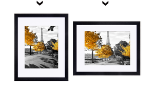 กรอบรูป8x10ทำจากแก้วความละเอียดสูง For3 * 5 5x7พร้อมแผ่นรองหรือ8x10โดยไม่มีแผ่นรองติดผนังกรอบรูป - Product Image 5