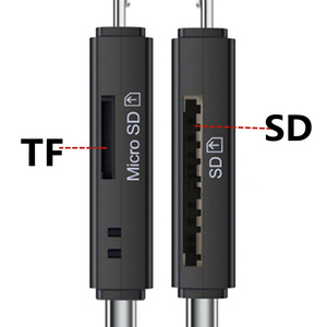 适用于Android手机平板电脑的sd卡读卡器微型USB OTG至USB 2.0适配器存储卡读卡器 - Product Image 5