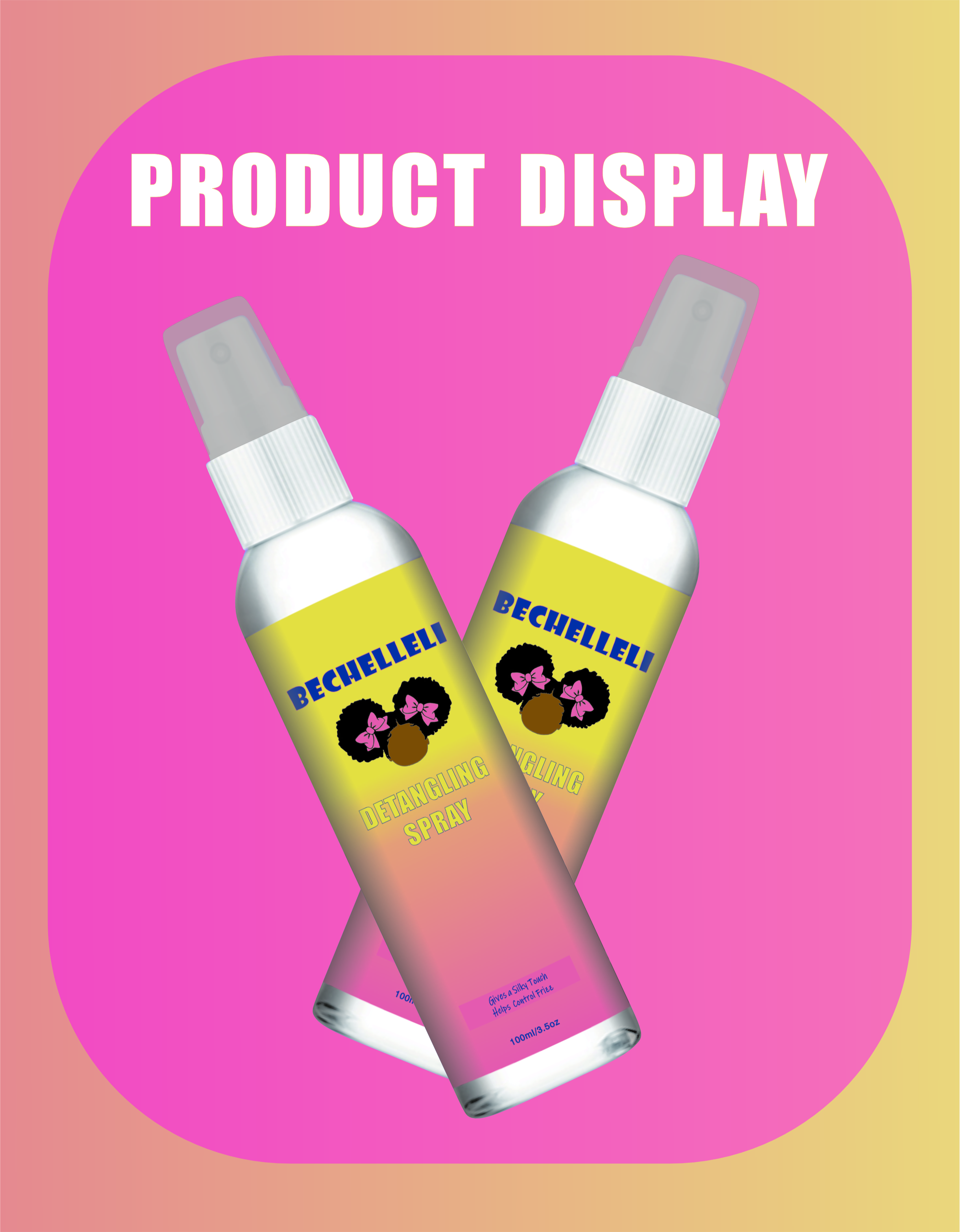 Spray démêlant