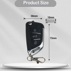Fabbrica 433MHZ tipo duplicato telecomando senza fili ABS materiale sistema domestico automatico apparecchio porta aperto telecomando - Product Image 6