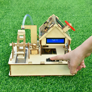Keyestudio fai da te Kit casa in legno Smart eco-friendly STEM Education Smart Home Learning Starter Kit per Arduino - Product Image 3