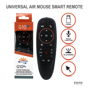 SYSTO G10S (WINBOX) Universale 2.4G Air Mouse Remote funzione di voce di sostegno, di apprendimento ir, google assistente per android - Product Image 2