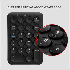 Portable Number Pad 22 Keys BT <strong>Numeric</strong> <strong>Keyboard</strong> Rechargeable Wireless <strong>Numeric</strong> Keypad for I.os Windows Mac - Product Image 2