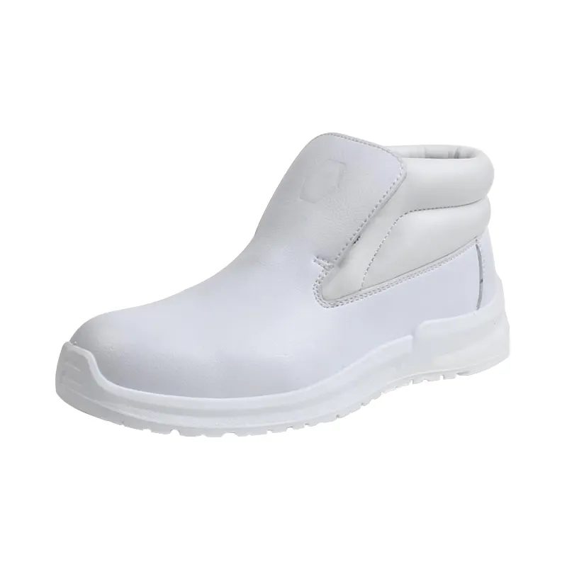 Logotipo del cliente ESD antiestático Protector de punta de acero microfibra antideslizante Transpirable antiestático S2 zapatos de seguridad