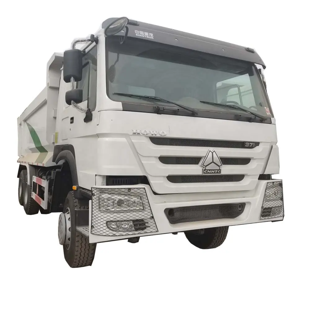 Hete Verkoop Naar Afrika Gebruikte Sinotruck Howo 10 Wielen 371hp 420hp 6X4 40Ton Kiepwagen