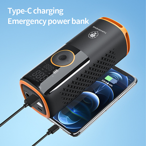 Air Pump for Inflatables Power Bank Flashlight Integrated Pump Inflatable Electric Pump for Inflatables - Product Image 4