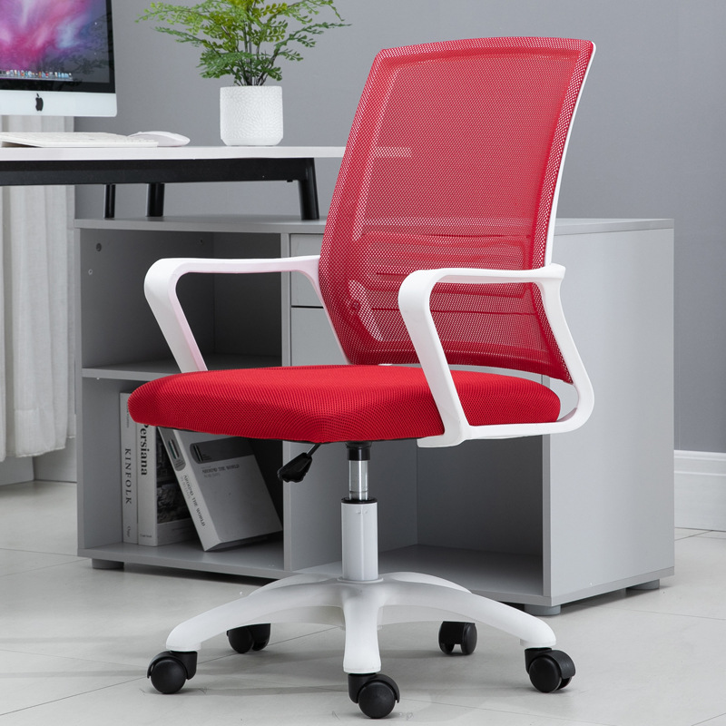 White frame with red mesh, roller version