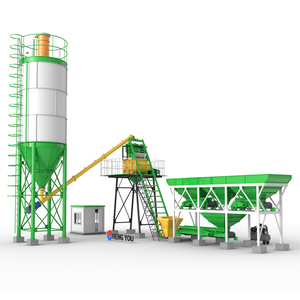 建筑25m ³/h混凝土配料厂价格预拌电动混凝土搅拌站 - Product Image 4