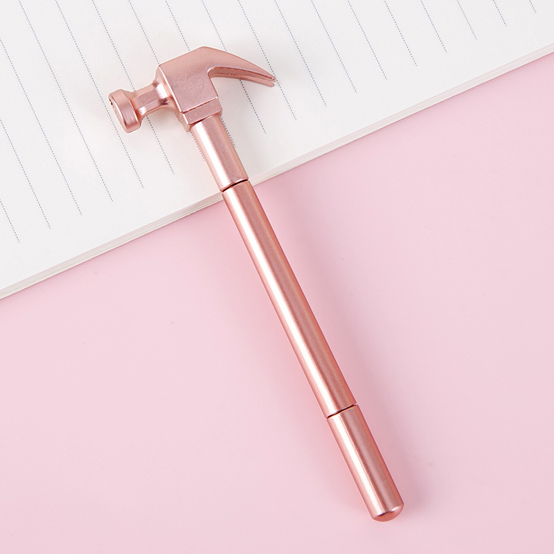 0.5mm - small hammer rose gold