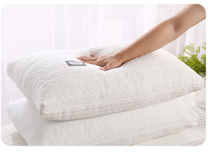JOUYI Knitted Twisted Massage Cervical Pillow High Loft Non Sagging Single <strong>Sleep</strong> <strong>Aid</strong> for Neck Support - Product Image 6