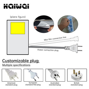 Smart Bathroom LED Dimmbare Spiegel leuchte Eingebauter Treiber-Dimmer-Berührungs sensorsc halter mit Defogger-Funktion - Product Image 3