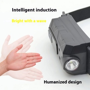 OEM/ODM lumen cao dẫn cảm ứng đèn pha cho câu cá ngoài trời cắm trại nhà máy tùy chỉnh Silicone cơ thể cuộc sống lâu dài Lithium Ion - Product Image 4