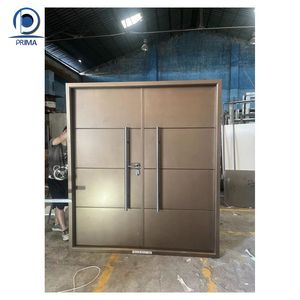 Dış cephe giriş sınıfı için Prima güvenlik çelik kapılar-ana giriş bitmiş yüzey fabrikası ucuz fiyat son tasarım - Product Image 3