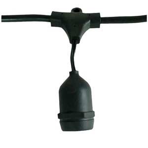 アメリカ標準10m 10E27ライトストリング電源コード、電球電源延長ラインSJT2x18awg - Product Image 5