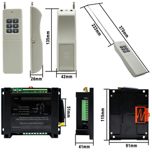 Interruttore telecomando industriale a tensione larga a AC100-265V 6 vie interruttore telecomando 6 canali Power Box Controller 433MHz - Product Image 6