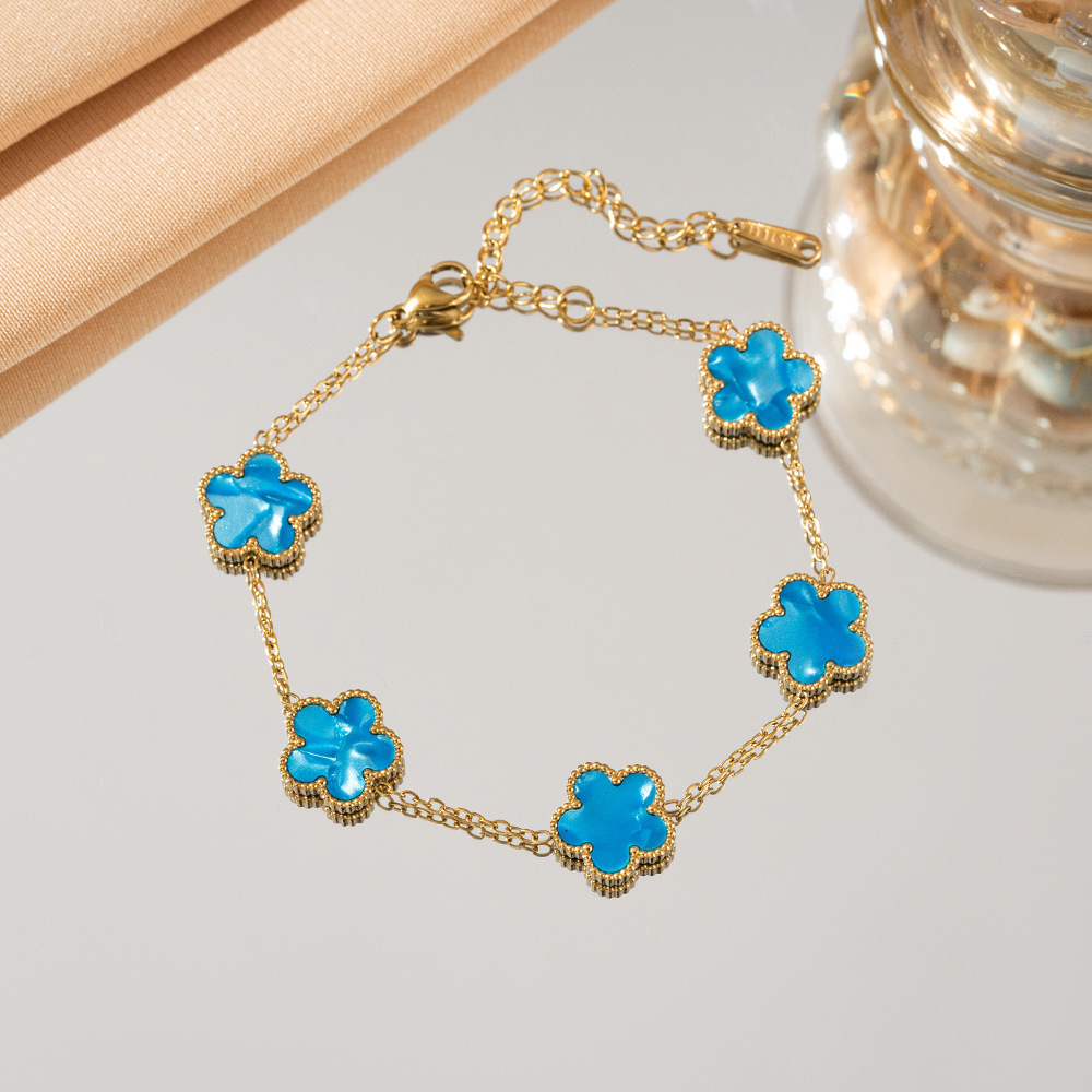 Oro + azul celeste