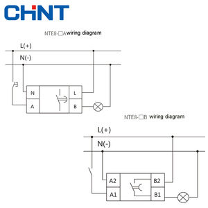 <span class=keywords><strong>NTE8</strong></span>-10A Rơ Le Thời Gian <span class=keywords><strong>NTE8</strong></span> Loại Đường Ray Chint <span class=keywords><strong>10B</strong></span> 120A 120B 480A 480B Độ Trễ - Product Image 2