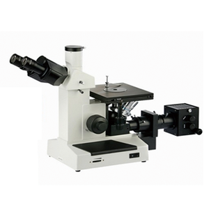 Microscopio metalúrgico de alta calidad 4XC-TV Microscopio metalográfico con cámara y software de análisis - Product Image 5
