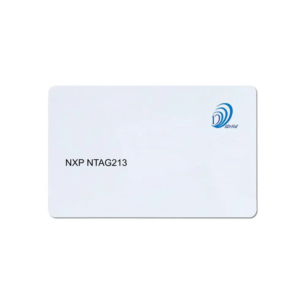 Kartu RFID NFC 213 Kosong Yang Dapat Dicetak dengan Printer Kartu ID