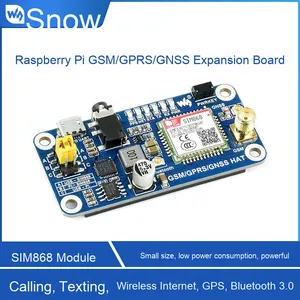 Placa DE DESARROLLO Micro Snow GSM/GPRS/GPS SIM868 Placa de expansión para redes de comunicación compatibles con Arduino/Raspberry - Product Image 4
