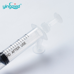 Hot Selling Ad <strong>1</strong> 2 2.5 3 5 ml Medical Self Destruction Auto Disable Plastic Syringes with <strong>Needle</strong>