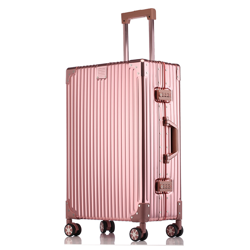 Cadre en aluminium or rose