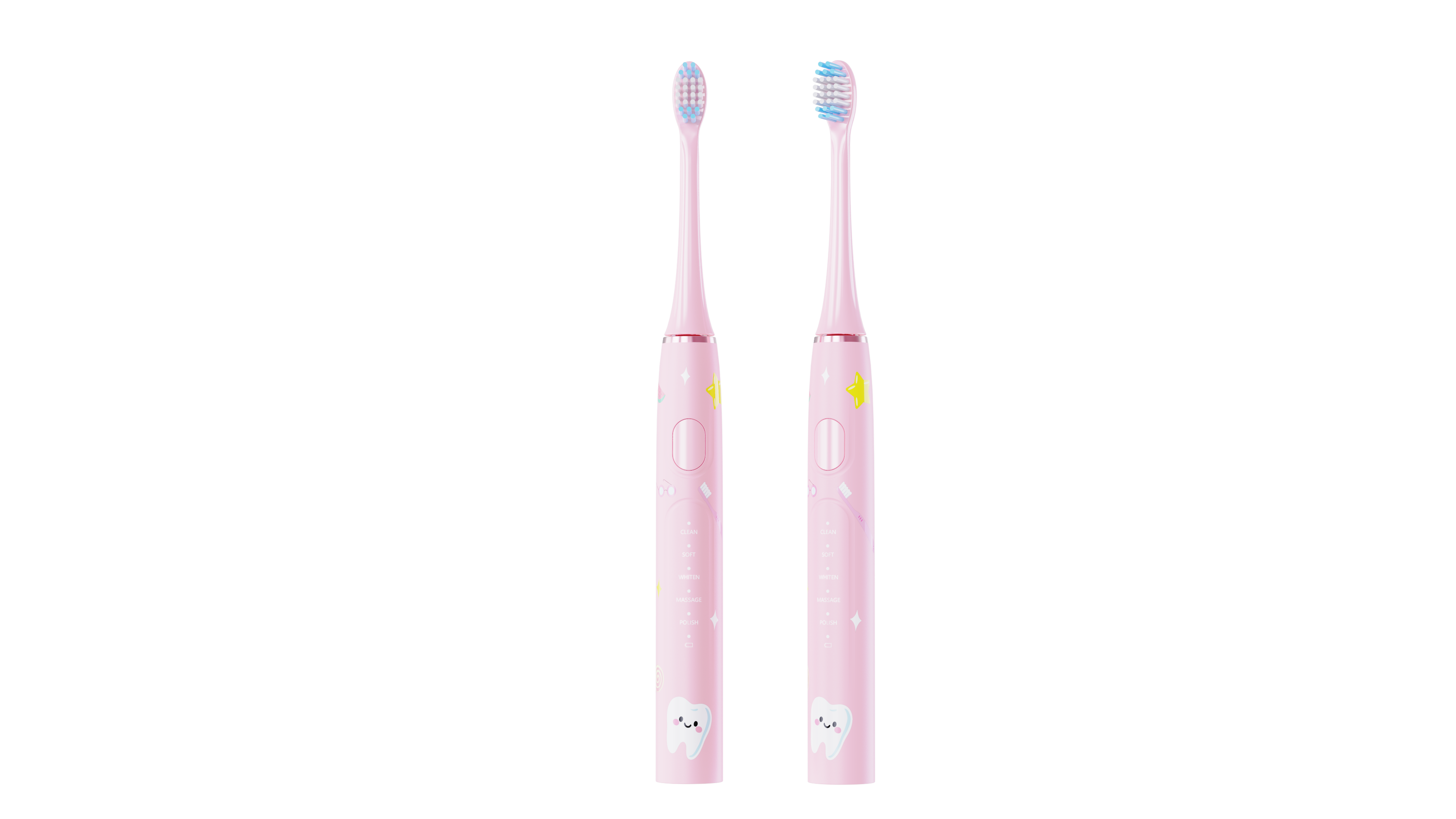 brosse à dents rose
