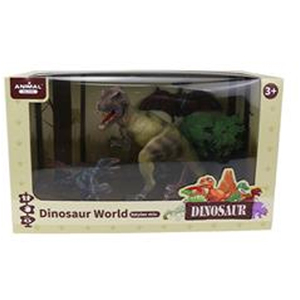 Unleash Imagination with ANIMAL ALIVE 3 Assorted Dinosaur Model Set Realistic Dinosaur <strong>Toys</strong> for Kids Ideal for Learning and Fun - Product Image 1