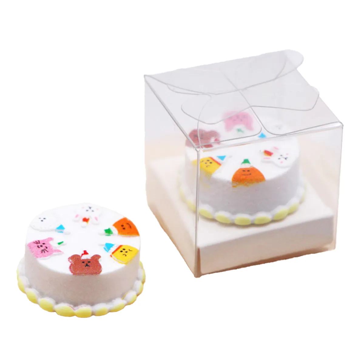 מיני סימולציה אפיית קינוח עוגת יום הולדת דגם בית בובות מיניאטורי אוכל משחק סצנת קישוט אביזרי