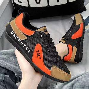 <span class=keywords><strong>Doug</strong></span> Giày Người Đàn Ông Của 2026 Mùa Hè Thoáng Khí Giản Dị Hợp Thời Trang Lưới Cho Đệm PU Lưới Tie Đóng Cửa Lười Biếng Giày Lái Xe - Product Image 3