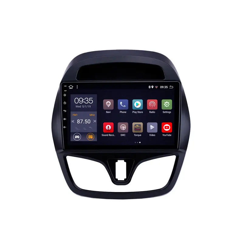 9 pollici 8 core Android 11 lettore dvd per auto radio video Stereo navigazione gps audio per CHEVROLET Spark/Beat 2015-2018 schermo QLED