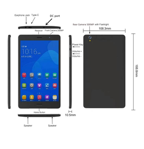 批发32gb 8英寸平板电脑OEM教育型号，带MTK6753安卓8.1 4G sim卡插槽八核处理器 - Product Image 6