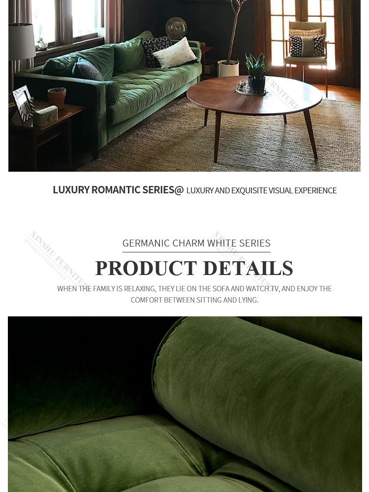 Furniture Factory Provided Living Room Sofas Fabric Sofa Bed Royal Sofa Set Living Room Cover Antique Wood Style Packing Modern