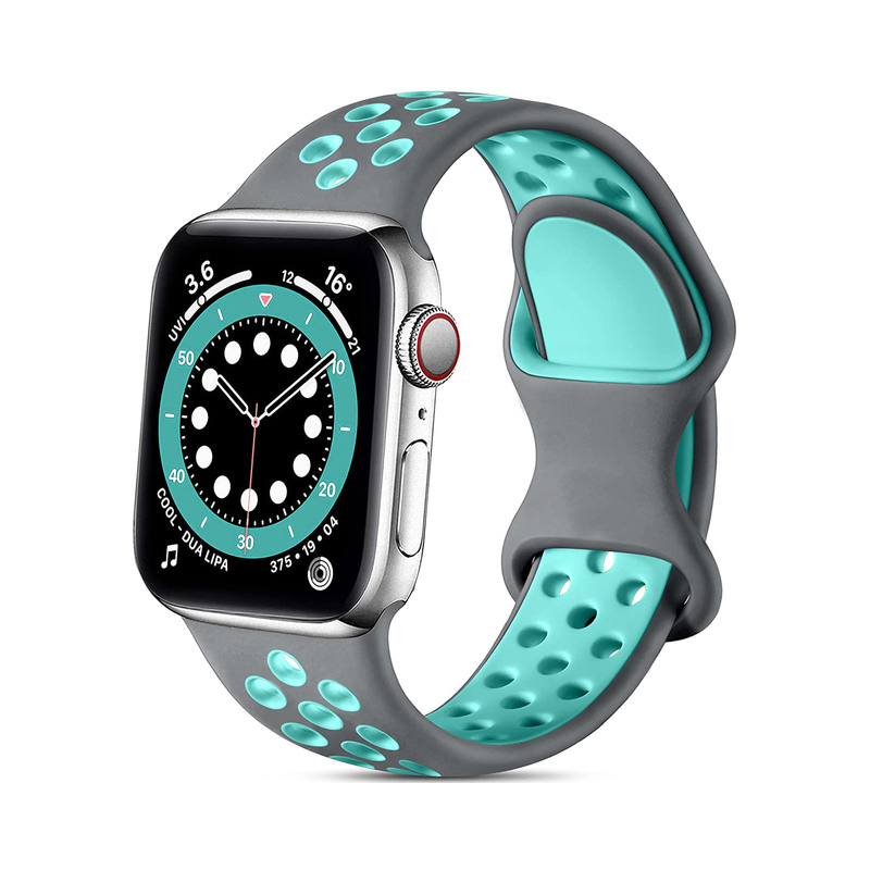 Gris + Vert sarcelle