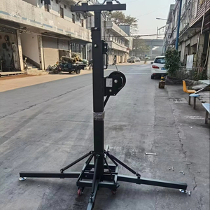 حامل إضاءة مسرح الحدث المحمول للخدمة الشاقة ، برج كرنك حديث مربع من سبائك الألومنيوم المصنوعة من الخشب الرقائقي - Product Image 1